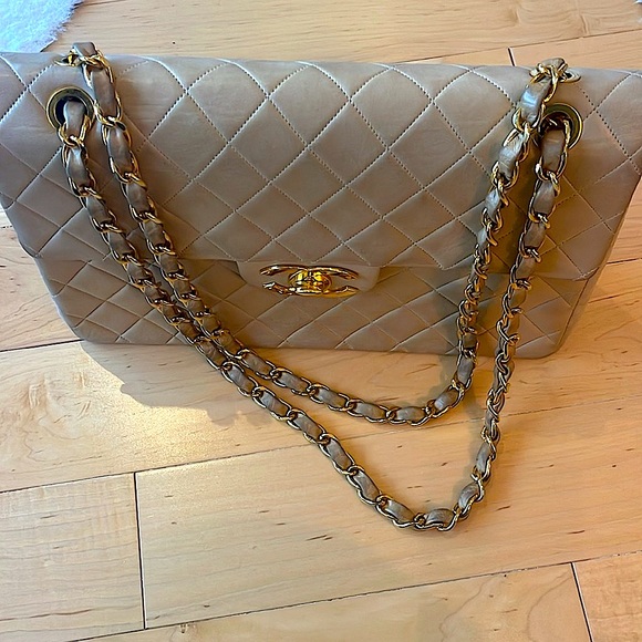 CHANEL CLASSIC VINTAGE 1991-1992 MAXI - Picture 12 of 14